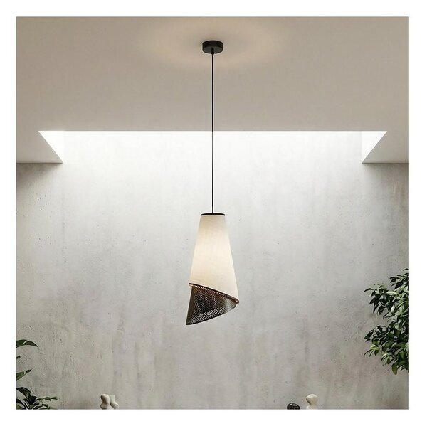 Pendul pe cablu MODA 1xE27/15W/230V gri/negru