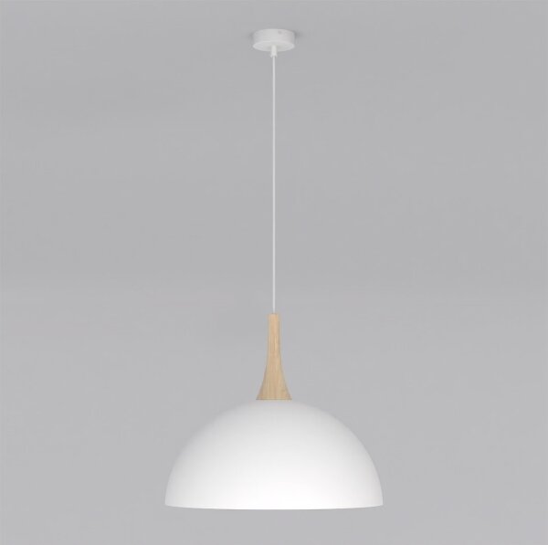 Lustră suspendată pe cablu NAUTICA 1xGX53/12W/230V albă