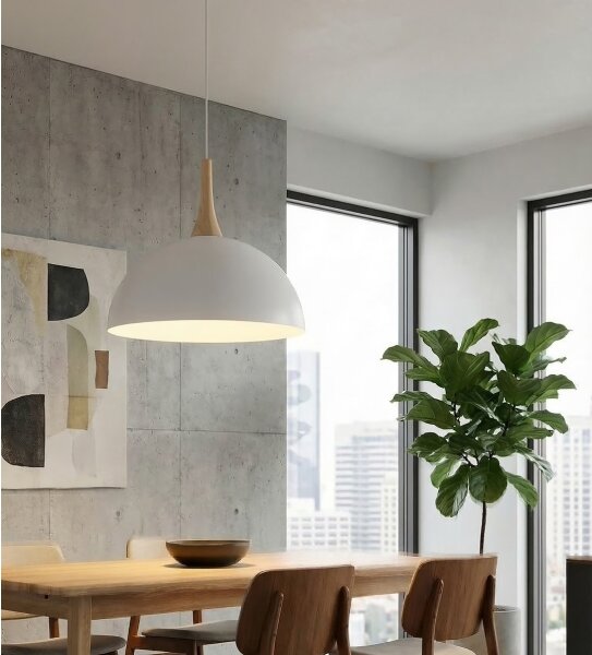 Lustră suspendată pe cablu NAUTICA 1xGX53/12W/230V albă