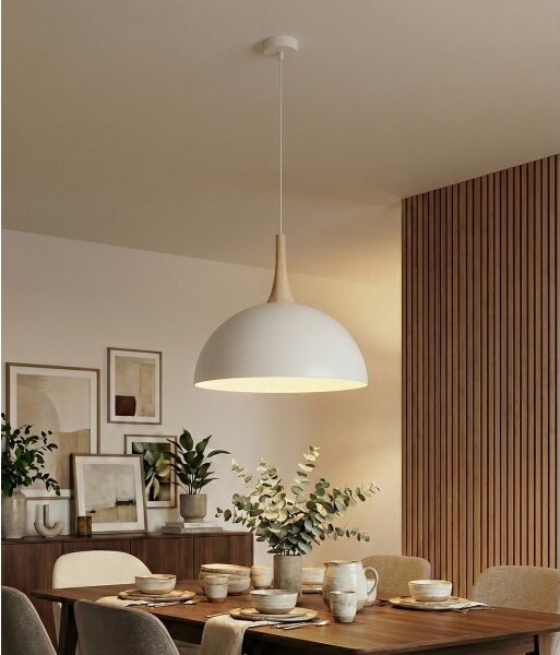 Lustră suspendată pe cablu NAUTICA 1xGX53/12W/230V albă