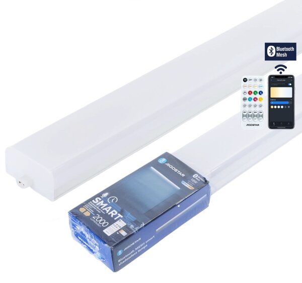 Aigostar - Lampă LED fluorescentă dimabilă MESH LED/18W/230V 3000-6500K