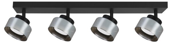 Brilagi - LED Spot AURA LUX 4xGX53/30W/230V, negru/fumuriu