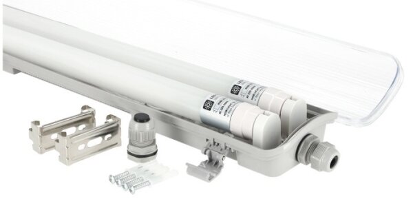 Corp de iluminat tehnic LED T8 2xG13/18W/230V 4000K IP65 127 cm