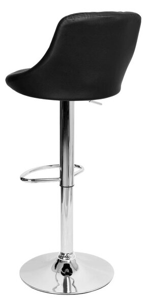 Scaun bar Marad UT-C859 (negru + crom). 1075467