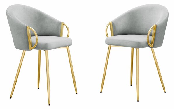 Scaun Comfivo Hilaritas XIV, Gri, Auriu, 76x54x51cm, 12.9 kg