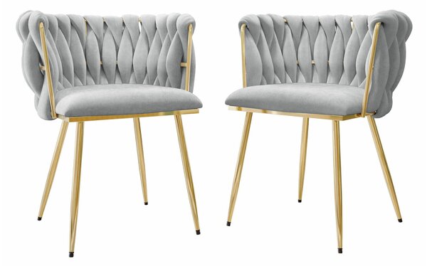 Scaun Comfivo Hilaritas XI, Gri, Auriu, 76x50x52cm, 12.9 kg