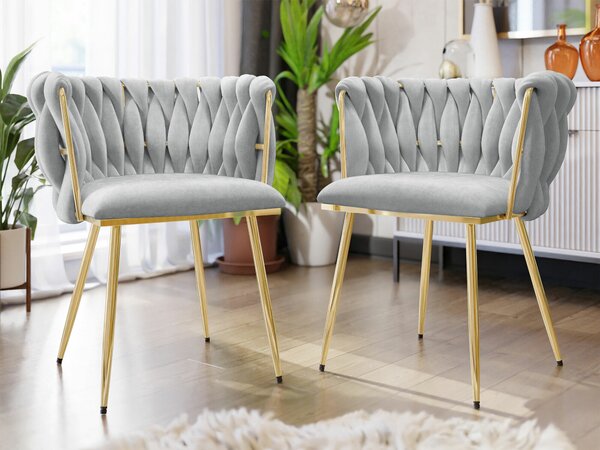 Scaun Comfivo Hilaritas XI, Gri, Auriu, 76x50x52cm, 12.9 kg