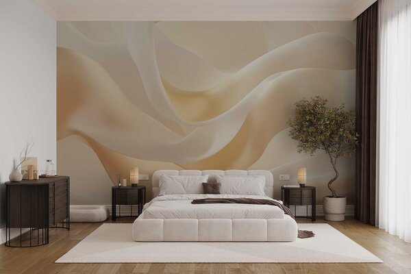 Tapet imitație de țesătură de mătase, Fototapet 3D, Fototapet 3D Flori, w02765 : Uwalls.ro