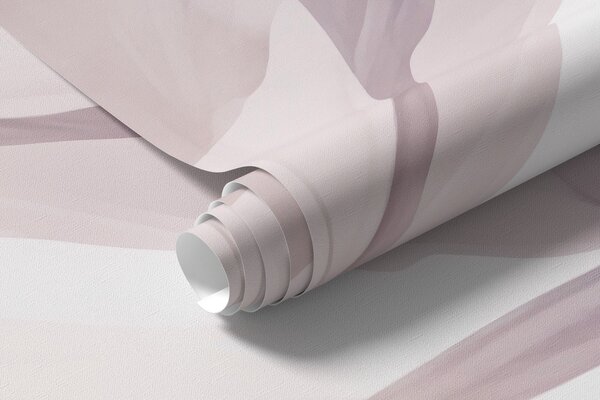 Tapet Flori efemere în culori pastelate delicate, Fototapet Acuarelă, w02755 : Uwalls.ro