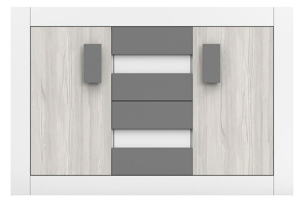 Comodă Hyllo 4S2D. Promo -16%. 1014304