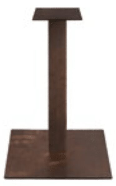 PICIOR MASA METALIC PATRAT -HORECA- - ALB - H 72 CM