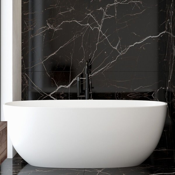 Oltens Stora cadă freestanding 150x72 cm ovală alb 12008000