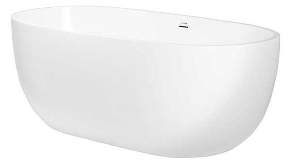 Oltens Stora cadă freestanding 150x72 cm ovală alb 12008000