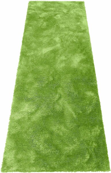 Traversa Dana Shaggy, Bruno Banani verde 80/500 cm