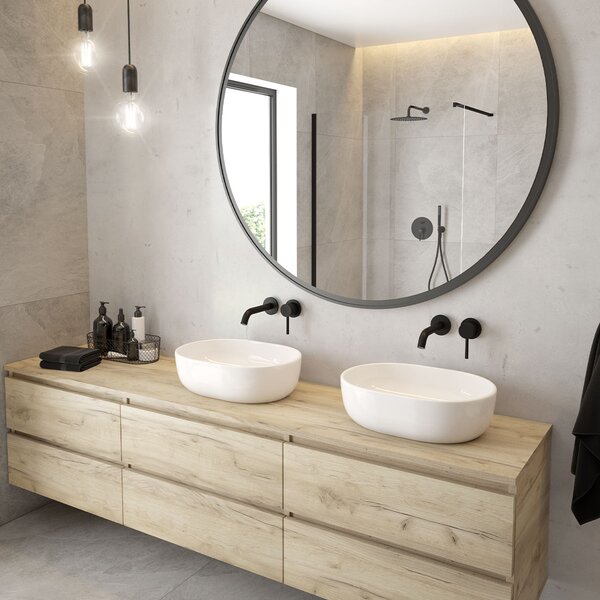 Oltens Ume duș de mână negru mat 37102300