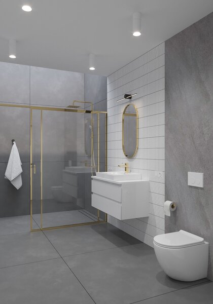 Oltens Lule buton de spălare pentru WC alb 57102000