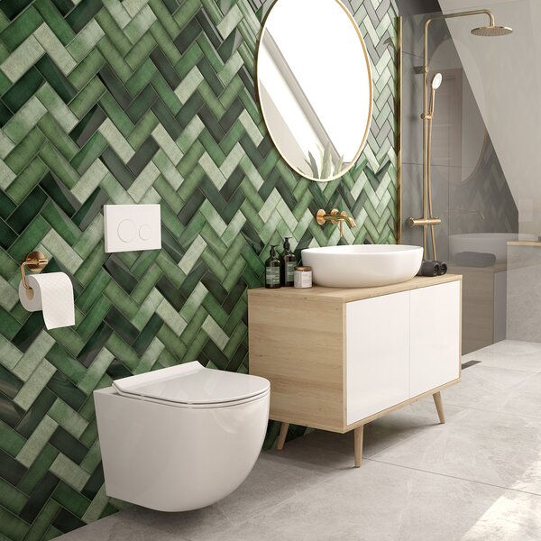Oltens Lule buton de spălare pentru WC alb 57102000