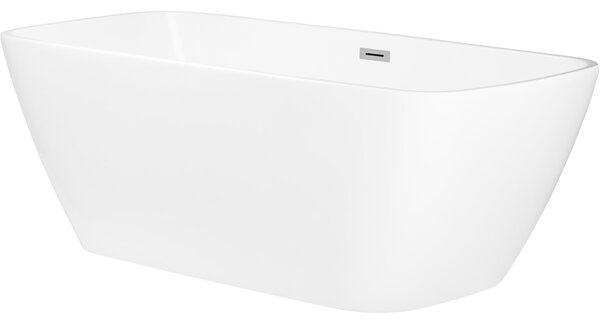 Oltens Millaa cadă freestanding 170x78 cm ovală alb 12002000