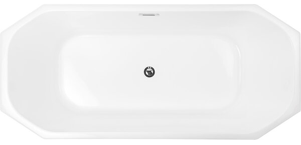 Oltens Stygg cadă freestanding 160x73 cm ovală alb 12005000