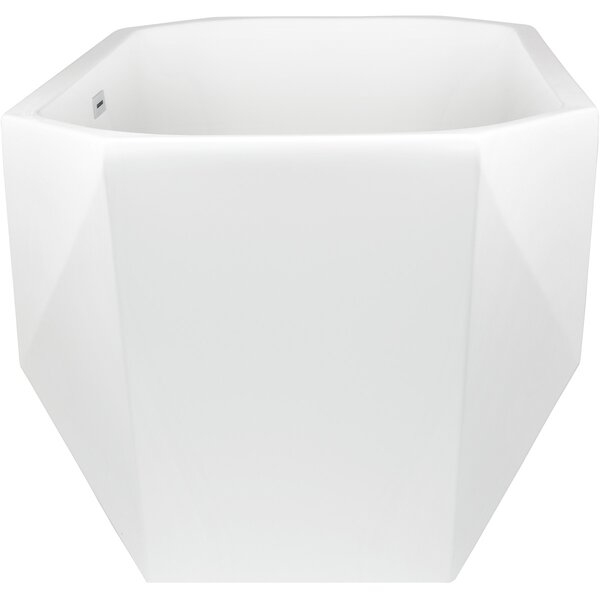 Oltens Stygg cadă freestanding 160x73 cm ovală alb 12005000