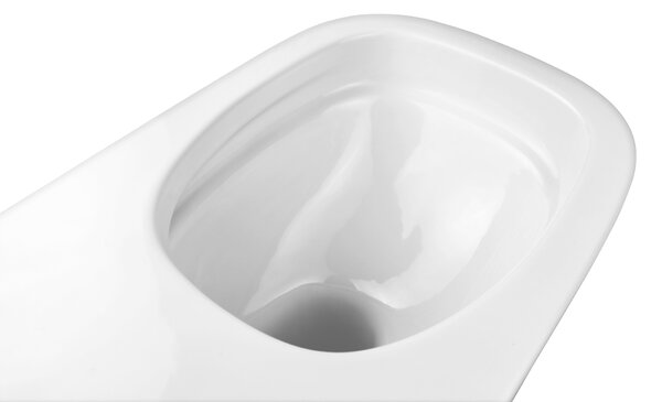 Oltens Gulfoss vas wc agăţat fără margine alb lucios 42503000