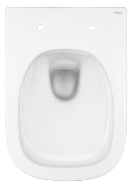 Oltens Gulfoss vas wc agăţat fără margine alb lucios 42503000
