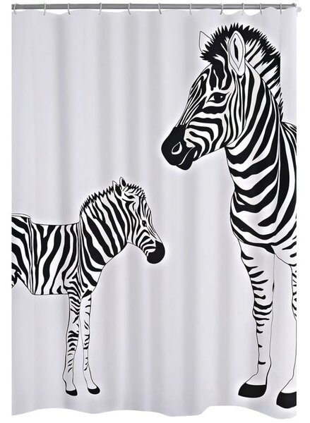 RIDDER Perdea de duș Zebra, 180 x 200 cm 42311