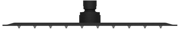 Oltens Vindel cap de duș 30x30 cm pătrat negru mat 37001300