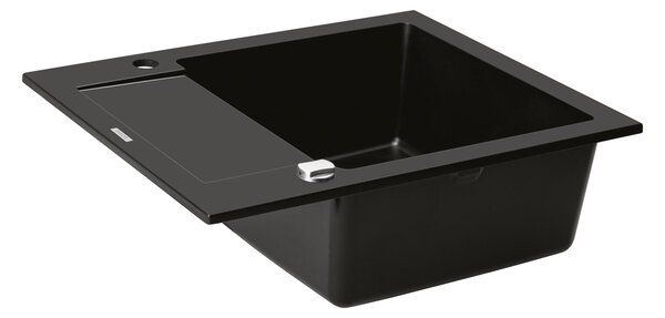 Oltens Gravan chiuvetă din granit 62x50 cm negru 72102300