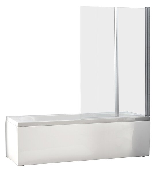 Oltens Fulla paravan cadă 98 cm două piese crom luciu/sticlă transparentă 23204100