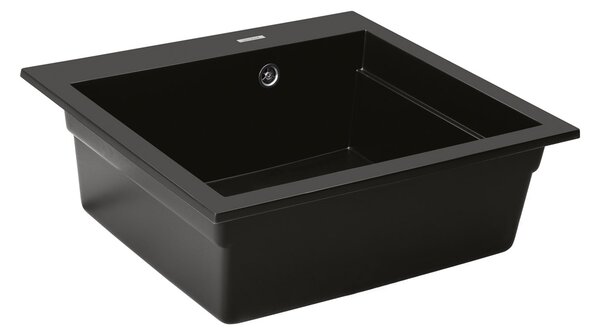 Oltens Gravan chiuvetă din granit 57x51.5 cm negru 72000300