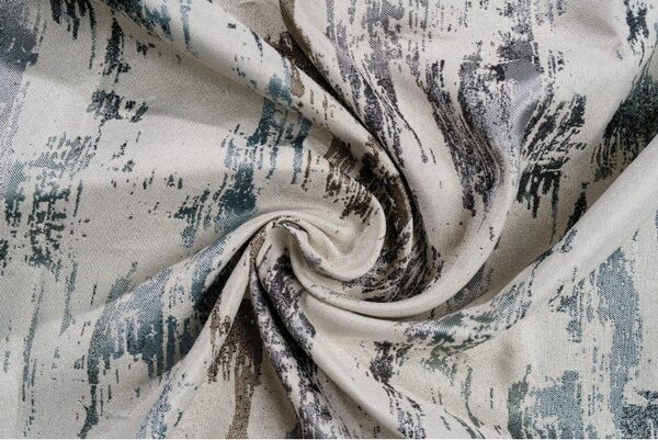Material draperie fusion, latime 280cm, gri-albastru, tesatura sistem cutting (ml)