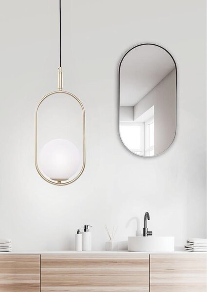 Candellux Cordel lampă suspendată 1x28 W alb-alamă 31-73457