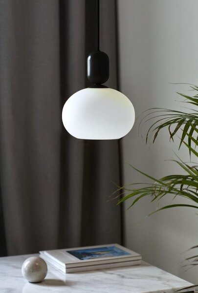 Nordlux Notti lampă suspendată 1x40 W alb-negru 2011003003