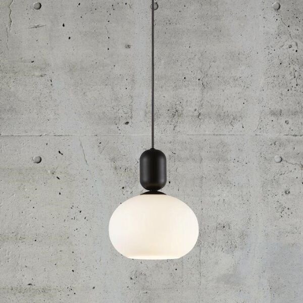 Nordlux Notti lampă suspendată 1x40 W alb-negru 2011003003
