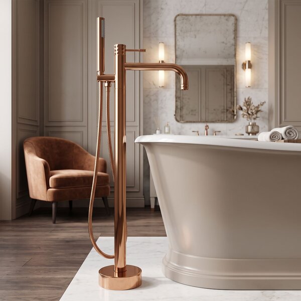 Baterie de podea Rea Lungo Diamond Copper