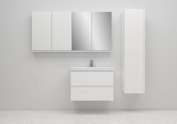 Cersanit Moduo lavoar cu dulap 50 cm alb S801-230-DSM