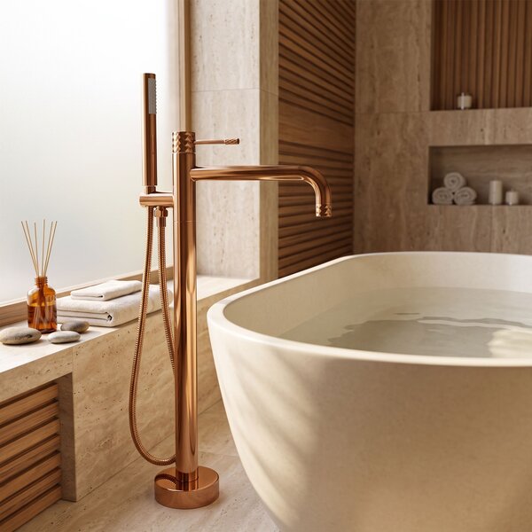 Baterie de podea Rea Lungo Diamond Copper