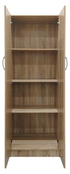 Dulap haine cu 2 usi Lego Natural 60x42x180 cm