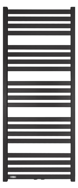 Oltens Vanlig calorifer de baie scară 121x50 cm negru mat 55008300