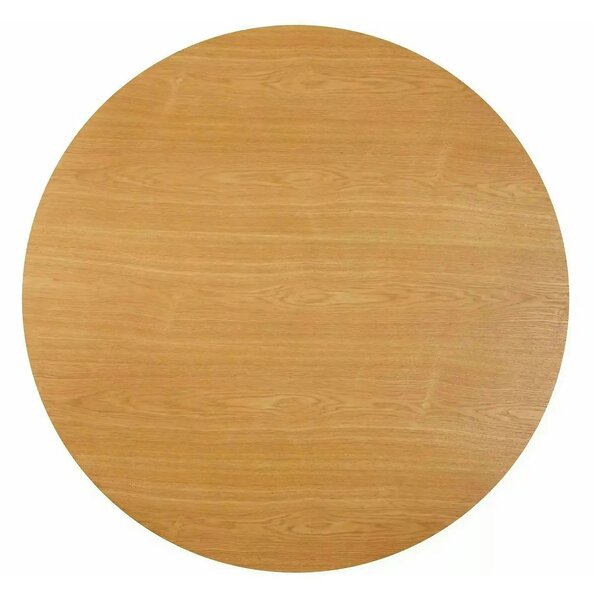Masă RONDO, stejar, furnir/MDF, Ø120x76 cm