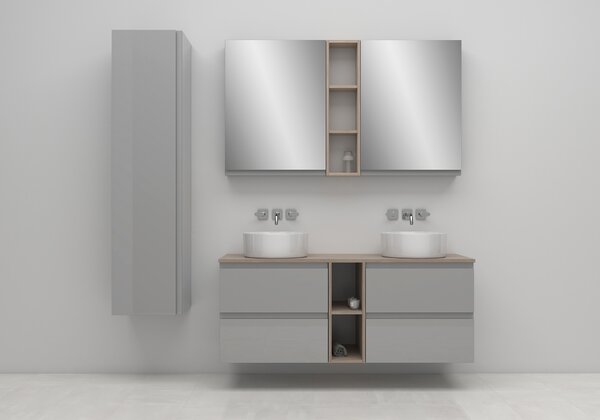 Cersanit Moduo lavoar cu dulap 50 cm alb S801-229-DSM