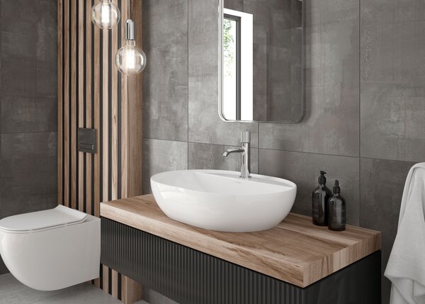 Oltens Torne buton de spălare pentru WC auriu strălucitor 57101100