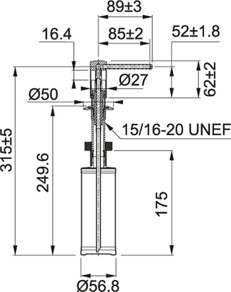 Franke Comfort dozator de lichid || 119.0578.743