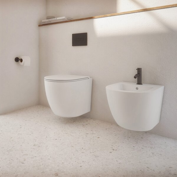 Omnires Modern Project suport pentru hârtie igienică grafit MP60510GR