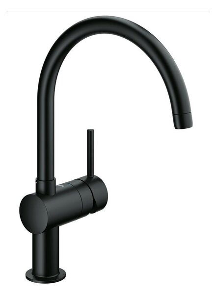 Grohe Minta baterie bucătărie pe picior negru 32917KS0