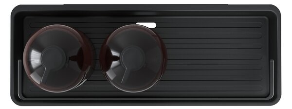 Tiger Carv coș de baie negru 800250