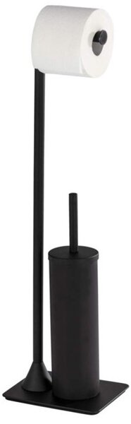 Wenko Hella suport hârtie igienică negru 23710100