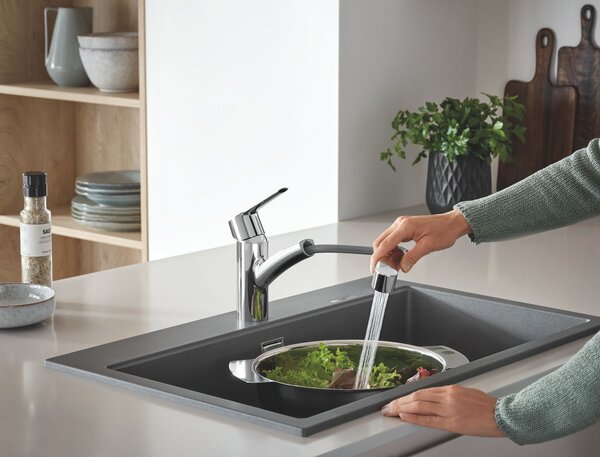 Grohe Start baterie bucătărie pe picior StarLight Chrome 30531001