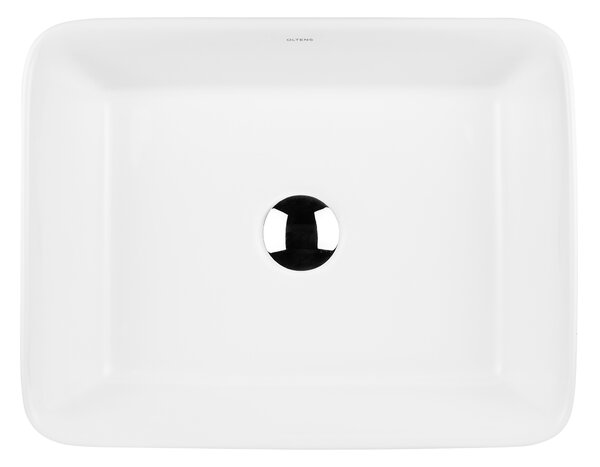 Oltens Forde lavoar 48x37 cm dreptunghiular de blat alb luciu 40314000